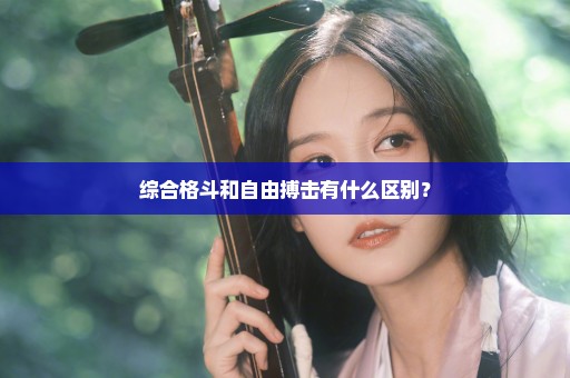 综合格斗和自由搏击有什么区别？
