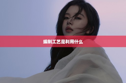 编制工艺是利用什么