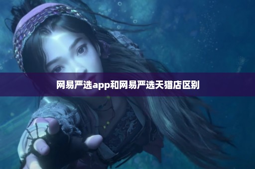 网易严选app和网易严选天猫店区别