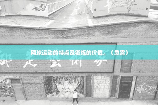 网球运动的特点及锻炼的价值。（急需）