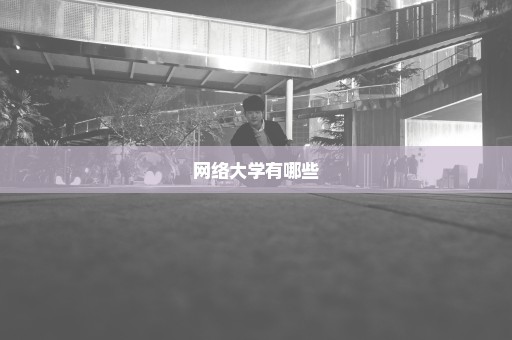 网络大学有哪些