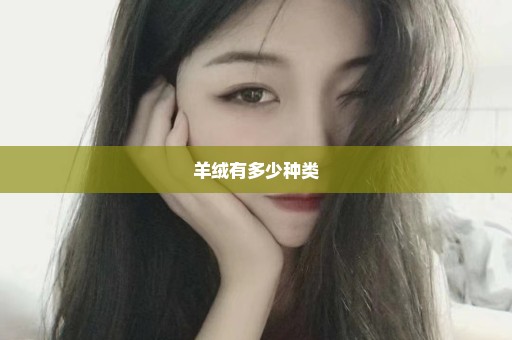 羊绒有多少种类