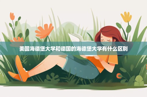 美国海德堡大学和德国的海德堡大学有什么区别