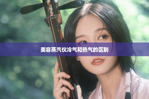 美容蒸汽仪冷气和热气的区别