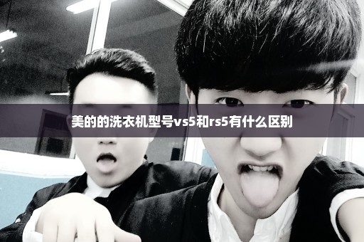 美的的洗衣机型号vs5和rs5有什么区别