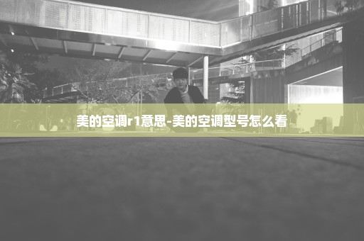 美的空调r1意思-美的空调型号怎么看