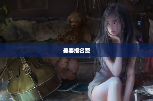 美赛报名费