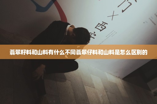 翡翠籽料和山料有什么不同翡翠仔料和山料是怎么区别的