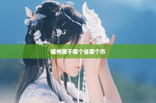 耀州属于哪个省哪个市