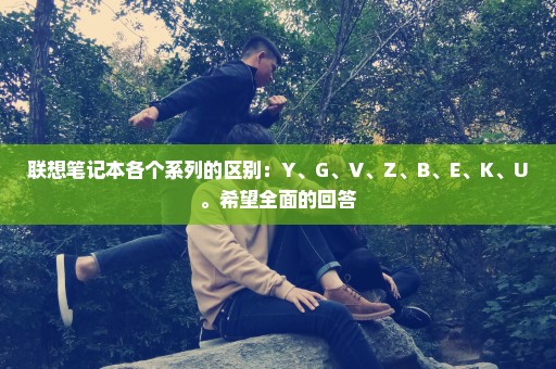 联想笔记本各个系列的区别：Y、G、V、Z、B、E、K、U。希望全面的回答