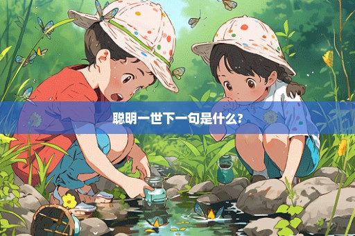 聪明一世下一句是什么?