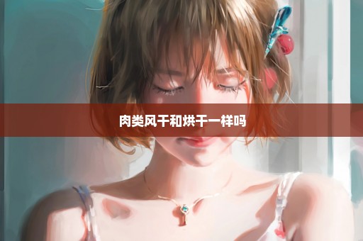 肉类风干和烘干一样吗