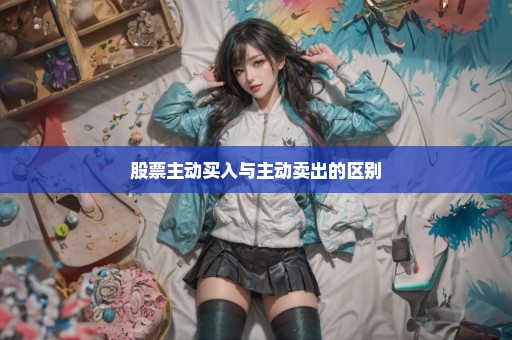 股票主动买入与主动卖出的区别
