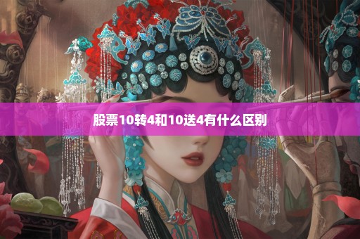 股票10转4和10送4有什么区别