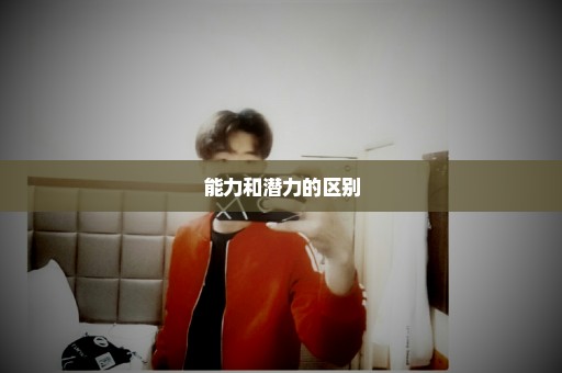 能力和潜力的区别