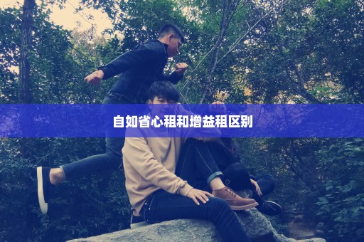 自如省心租和增益租区别
