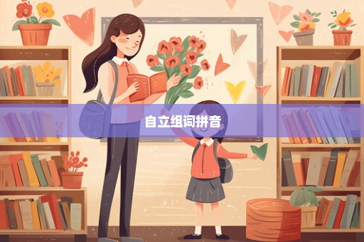 自立组词拼音
