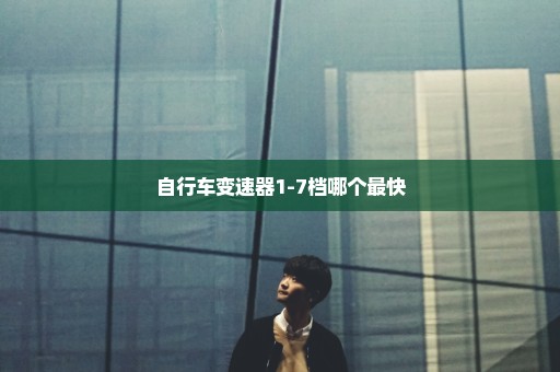 自行车变速器1-7档哪个最快