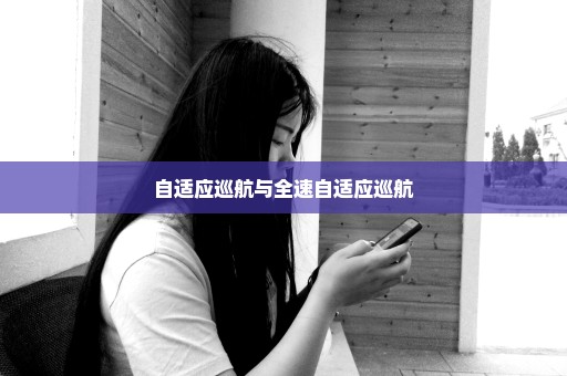 自适应巡航与全速自适应巡航