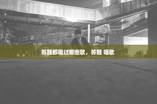 苏醒都唱过哪些歌，苏醒 唱歌 