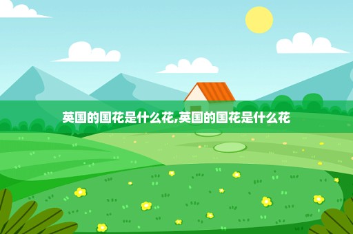 英国的国花是什么花,英国的国花是什么花