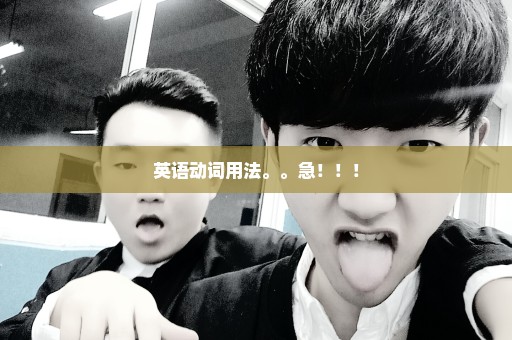 英语动词用法。。急！！！
