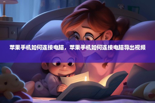 苹果手机如何连接电脑，苹果手机如何连接电脑导出视频 