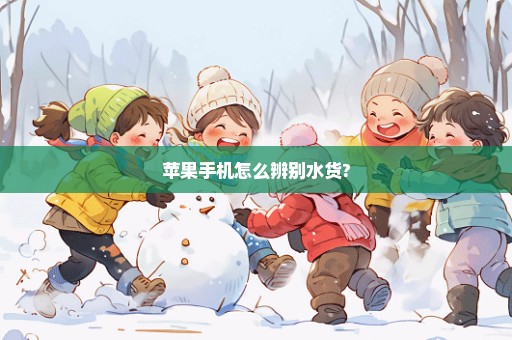 苹果手机怎么辨别水货?