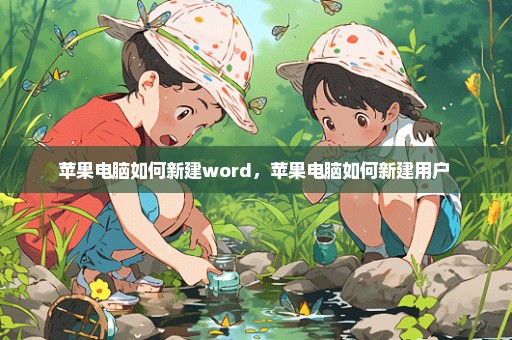 苹果电脑如何新建word，苹果电脑如何新建用户 