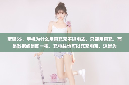 苹果5S，手机为什么用直充充不进电去，只能用直充，而是数据线是同一根，充电头也可以充充电宝，这是为