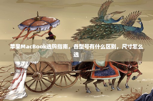 苹果MacBook选购指南，各型号有什么区别，尺寸怎么选