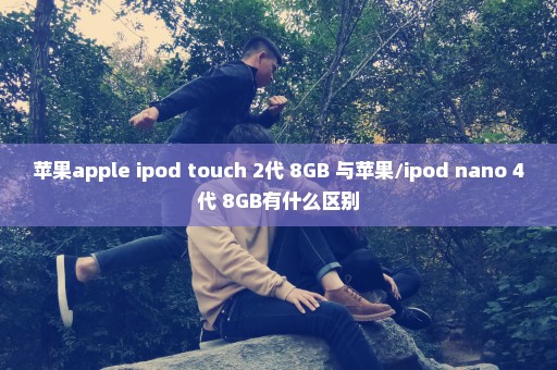 苹果apple ipod touch 2代 8GB 与苹果/ipod nano 4代 8GB有什么区别