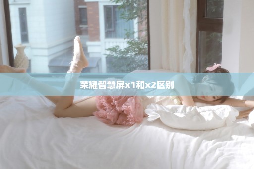 荣耀智慧屏x1和x2区别