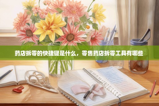 药店拆零的快捷键是什么，零售药店拆零工具有哪些 