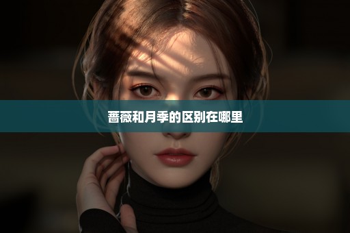 蔷薇和月季的区别在哪里