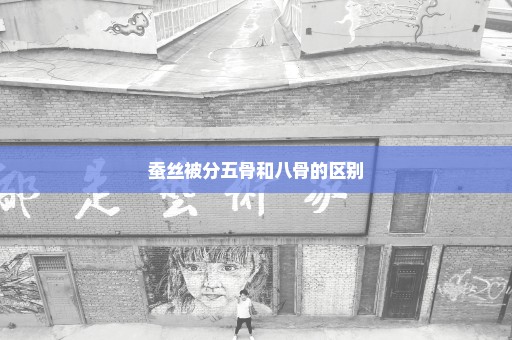 蚕丝被分五骨和八骨的区别