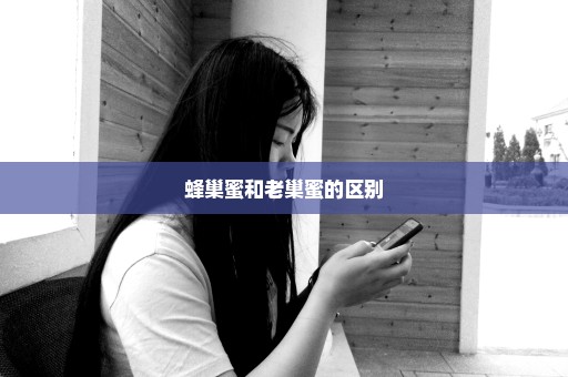 蜂巢蜜和老巢蜜的区别