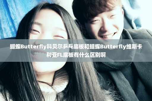 蝴蝶Butterfly科贝尔乒乓底板和蝴蝶Butterfly维斯卡利亚FL底板有什么区别啊