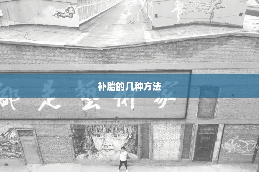 补胎的几种方法
