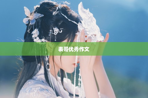 表哥优秀作文
