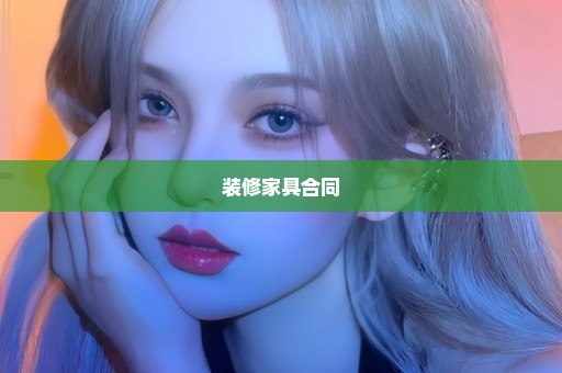 装修家具合同