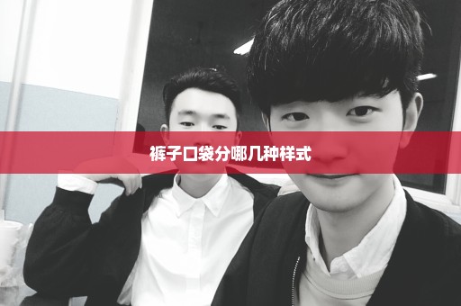 裤子口袋分哪几种样式