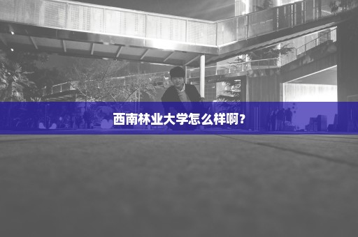西南林业大学怎么样啊？