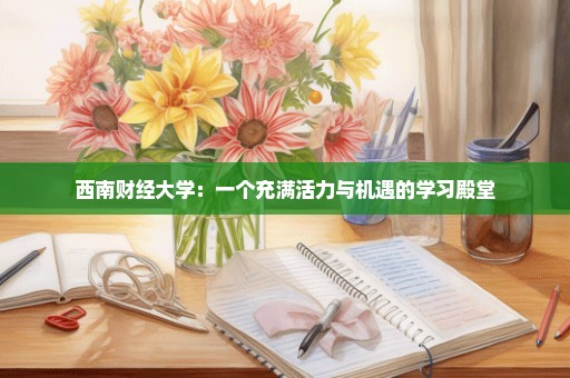 西南财经大学：一个充满活力与机遇的学习殿堂