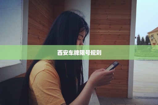西安车牌限号规则