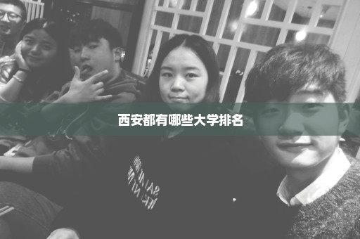 西安都有哪些大学排名
