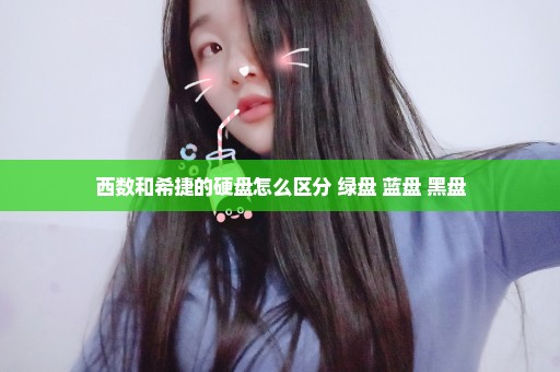 西数和希捷的硬盘怎么区分 绿盘 蓝盘 黑盘