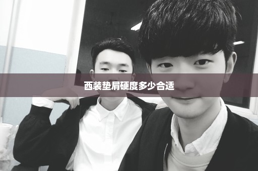 西装垫肩硬度多少合适