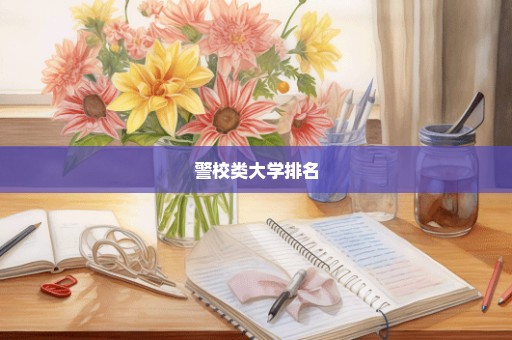 警校类大学排名