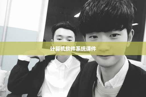 计算机软件系统课件